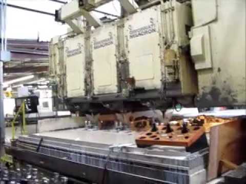 360" x 180" Cincinnati 3 Spindle 5 Axis Gantry Mill 1979/2009