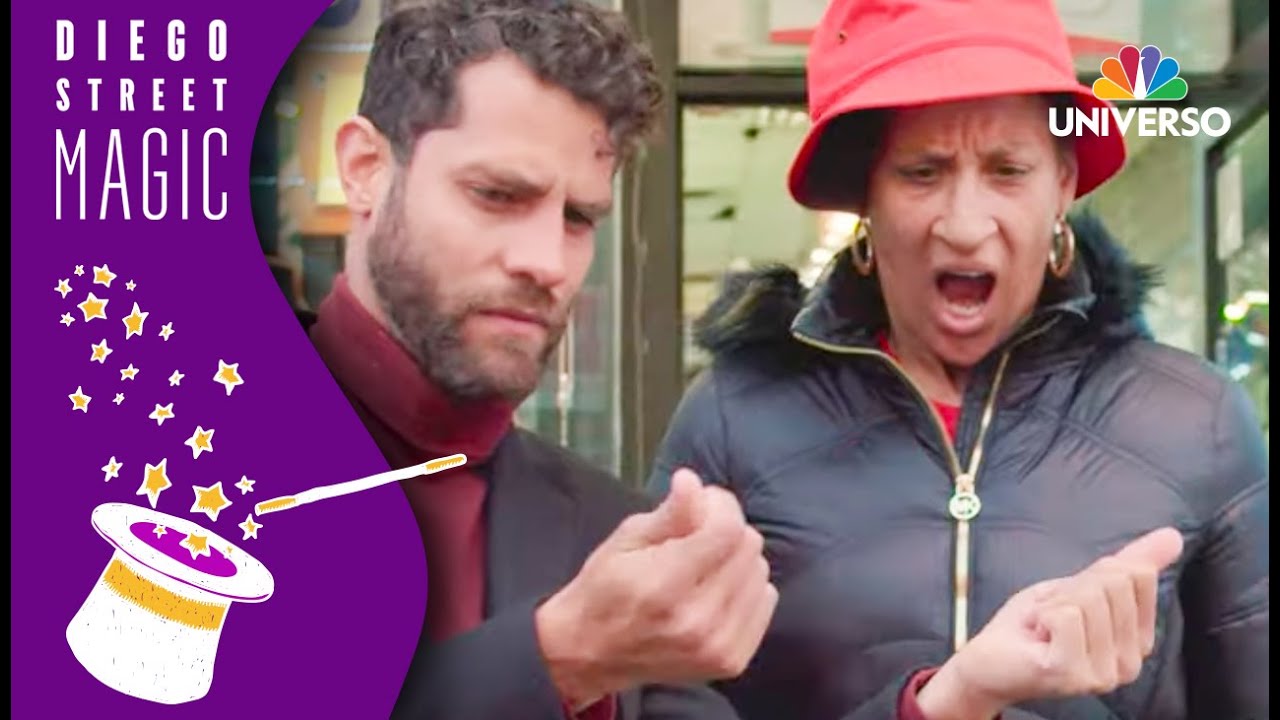 Diego Street Magic | Diego performs 3 incredible magic tricks, you won't believe it! | Universo