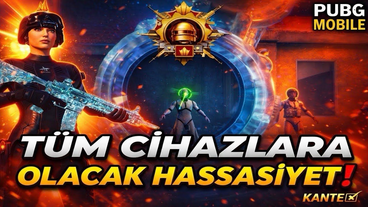 TÜM CİHAZLARA PUBG MOBİLE HASSASİYET 🔥 | 60 Hz – 90 FPS – 120 FPS (GYRO