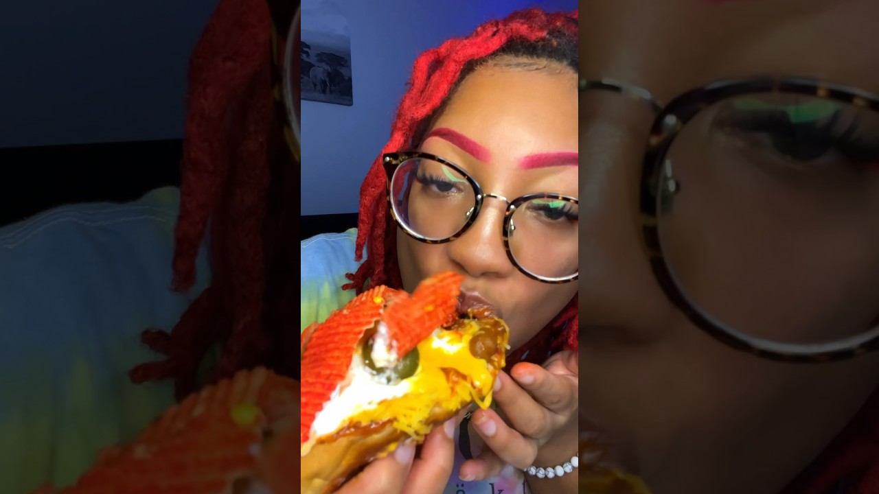 Eating a Loaded Chili Cheese Dog 😮‍💨