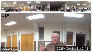 Regular Select Board Meeting 12/16/25