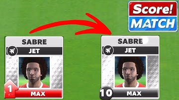 SCORE! MATCH “ SABRE - JET “ UPGRADE LEVEL 1 to MAXIMUM