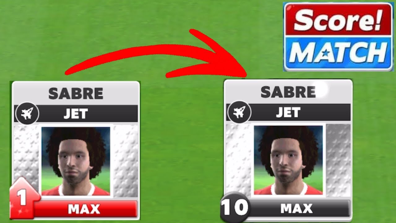 SCORE! MATCH “ SABRE - JET “ UPGRADE LEVEL 1 to MAXIMUM