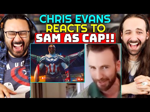 Chris Evans REACTS to Sam New Captain America DUB - REACTION!! (Falcon & Winter Soldier | Cap Suit)
