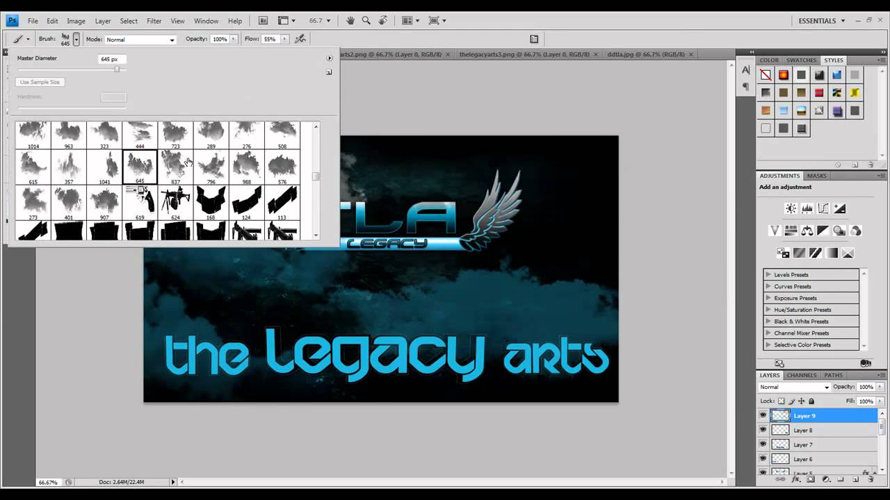 The Legacy Arts | Speed Art | DozhdTUT - YouTube