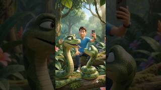 Snakes Found a Human 😂🐍 | Unexpected Twist! #shorts