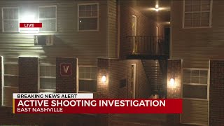 1 injured in shooting at East Nashville apartment complex