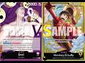[Op15 One Piece Card Game] Purple Enel Vs Yellow ST Luffy