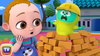 Baby Taku \u0026 Bestie: Silly Construction Worker! 🏗️ | Funny Baby Toy Show - ChuChuTV Cartoon Videos