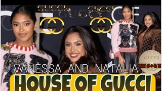 VANESSA AND NATALIA BRYANT REP GUCCI AT THE HOUSE OF GUCCI FILM PREMIERE IN LOS ANGELES