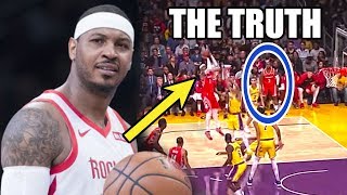 THIS is Why Carmelo Anthony CAN'T Play (Ft. NBA Coaches, LeBron James, A Lot of Jab Steps)