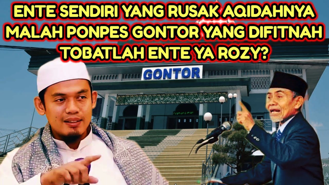 PARAH‼️ARRAZY MENUDUH PONPES GONTOR BUKAN AHLUSSUNAH KARNA TERPAPAR PAHAM WAHABI#salafiwahabi#gontor