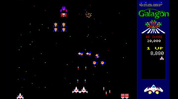 DOSBox 0 74, Cpu speed  30000 cycles, Frameskip  0, Program   GALAGON 7 10 2019 9 42 32 PM