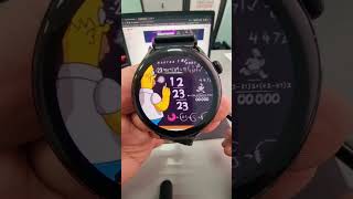 Гомер Симпсон на часах Huawei Watch 3, 3 pro, 4, 4pro