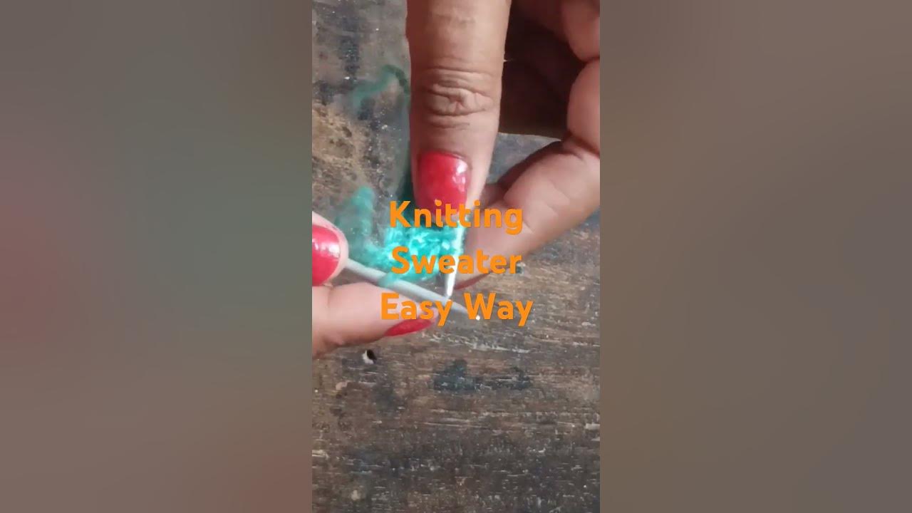 Knitting Sweater Design YouTube