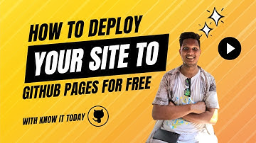 How to deploy your Site to Github Pages For Free (2025)