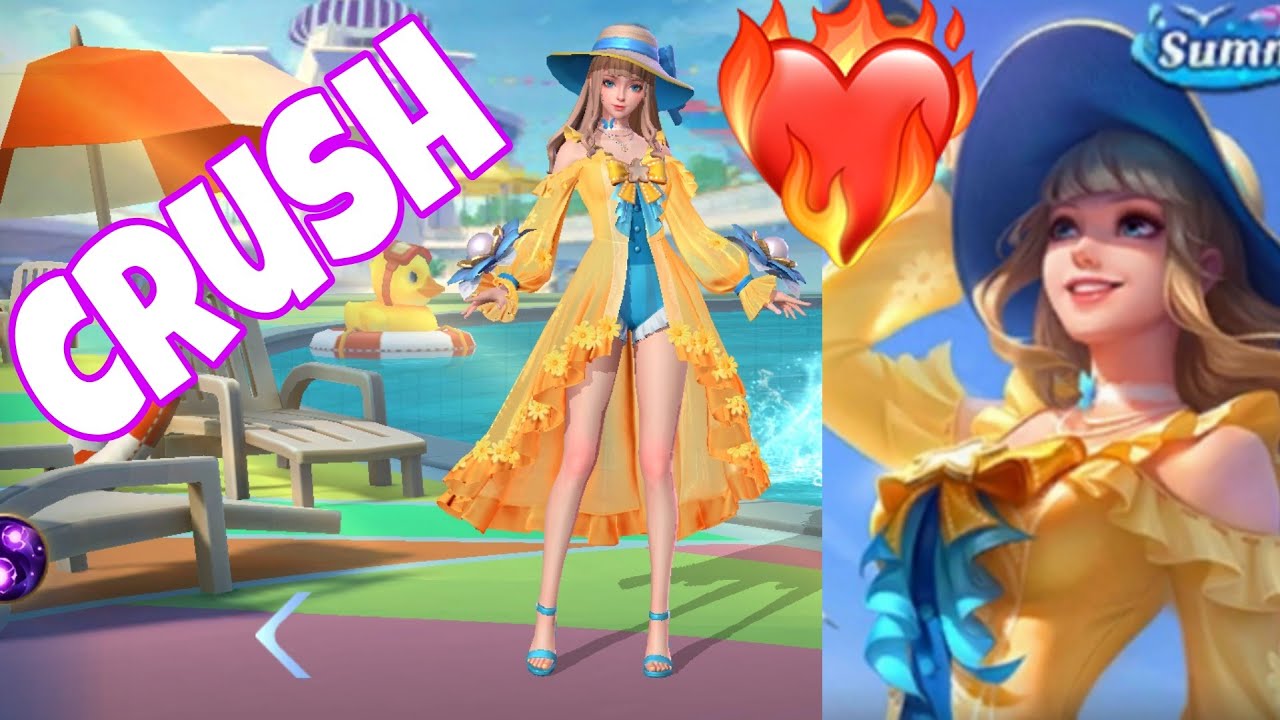 Really Lovely 🥰 Guinevere summer skin | Mobile Legend - YouTube
