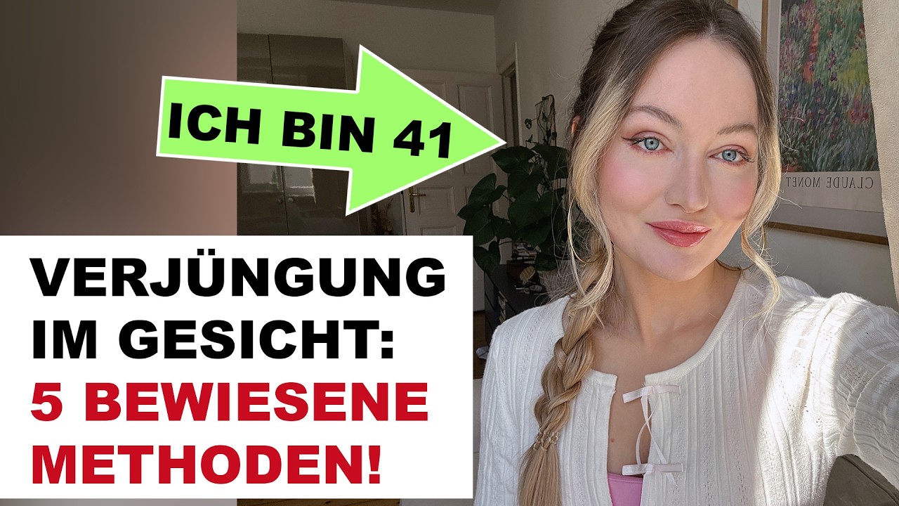 Hautalterung im Gesicht umkehren: Diese 5 Dinge lassen dich VIEL JÜNGER aussehen, als du bist