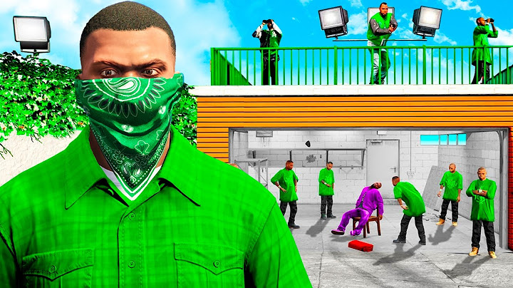 La CASA de Franklin es la NUEVA BASE de la PANDILLA en GTA 5