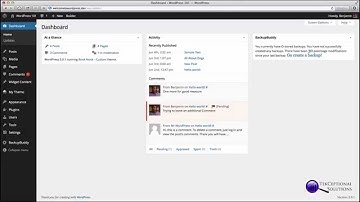 WordPress Tutorials - Using the WordPress Admin Bar