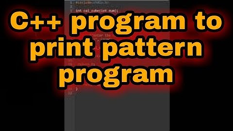 C++ program to print pattern || #shorts #coding #code #coder #reels #programming