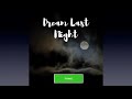 Dream Last Night - KILLA-T0NE, Central Valley Entertainement, Central Valley Music by CENCAL Artists