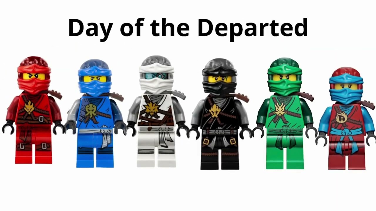 Lego Ninjago All Minifigures 1-16 Updated version