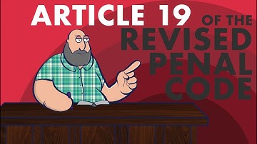 [AUDIO CODAL] Article 19 of the Revised Penal Code