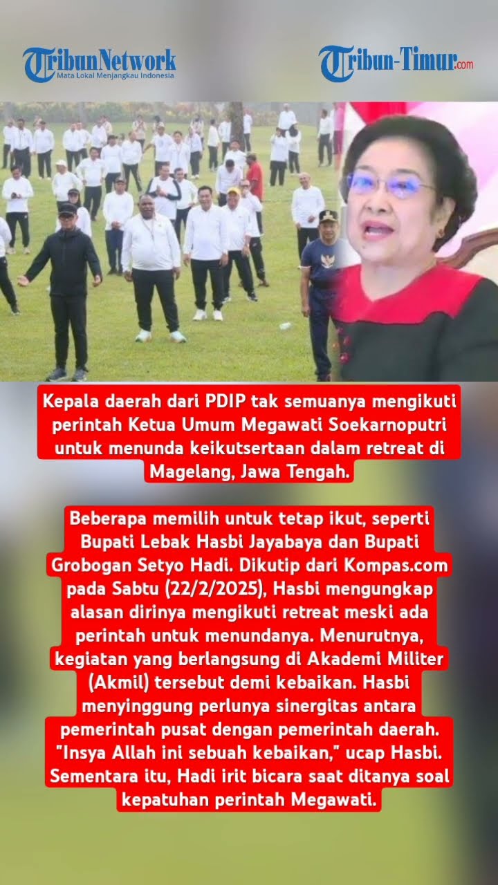 Ternyata Tak Semua Kepala Daerah Kader PDIP Ikut Perintah Megawati, Ada Lebih Patuh ke RI-1 Prabowo