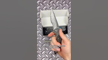 Why Damascus knives are SO expensive 🤯 #mysteryknives #unboxing #knife #unboxing