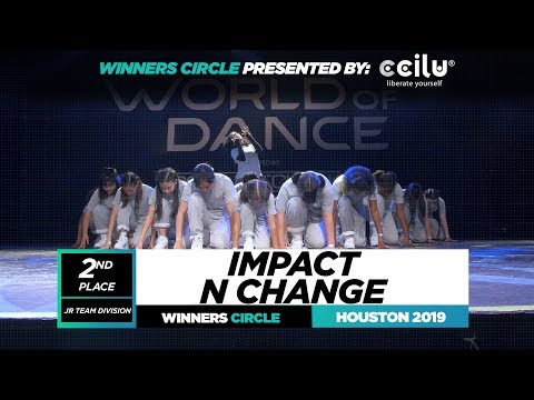 IMPACT N CHANGE | 2nd Place Jr Team | Winner Circle | World of Dance Houston 2019 | #WODHTOWN