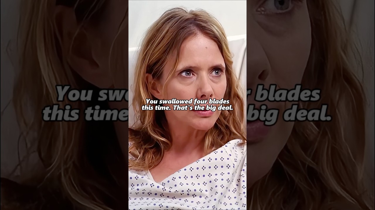 Unbelievably,she switched four razor blades—what could be the reason?