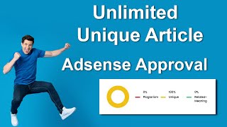 free unlimited unique article with Google Adsense approval | how to write a unique article