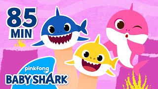 Hey There Shark Finger Family Compilation Baby Shark Songs Baby Shark Official