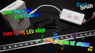 💡 ¿Bailamos? Controlador Bluetooth SP107E para tiras led ARGB (RESUBIDO)