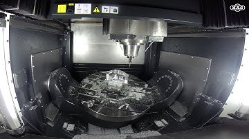 MCU 700VT - 5X - Five Axis vertical machining center - Official video