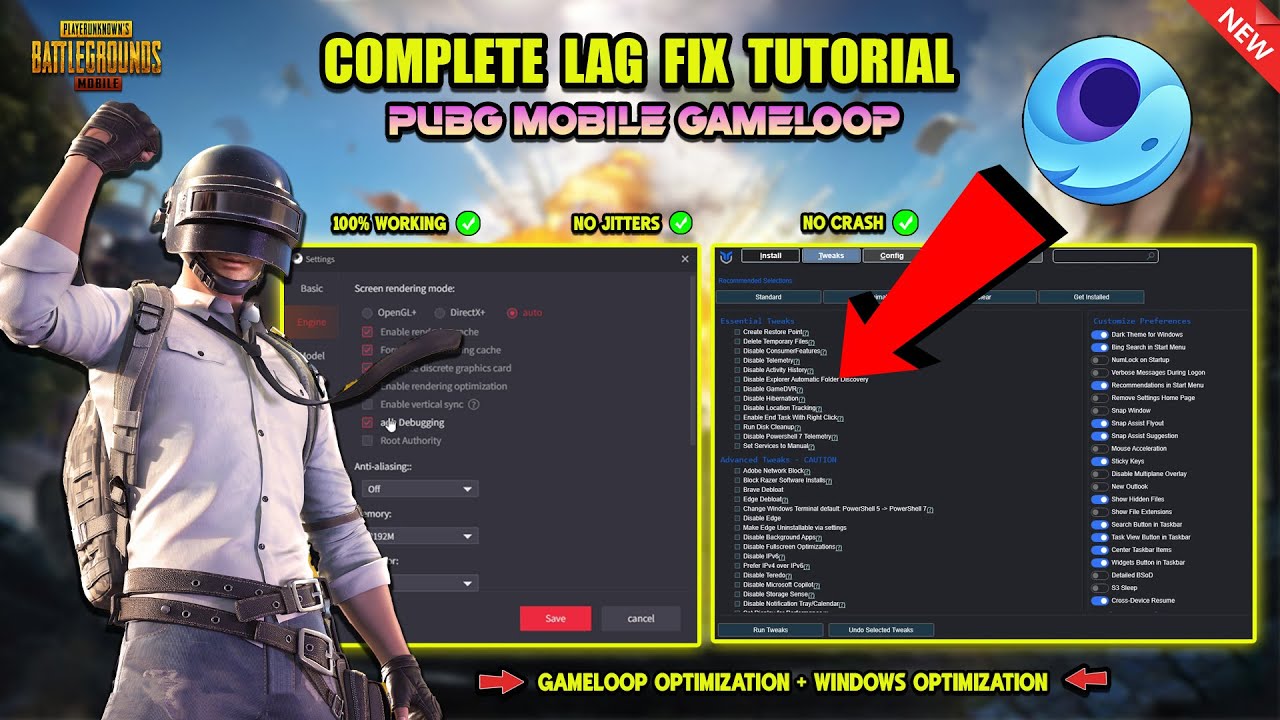New PUBG Mobile Gameloop Lag Fix 2026 | No FPS Drop, No Stutter