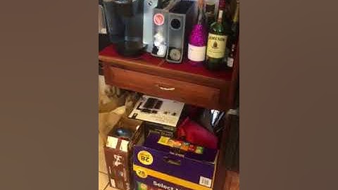 Marla Stone professional organizer before organizing and decluttering Part  1