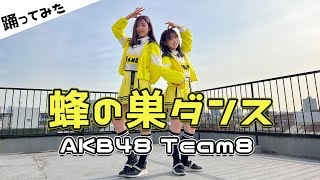 【AKB48チーム8】蜂の巣ダンス踊ってみた