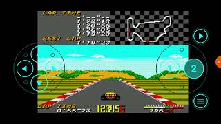 1992 Ayrton Senna's Super GP II Sega Game Gear Title 