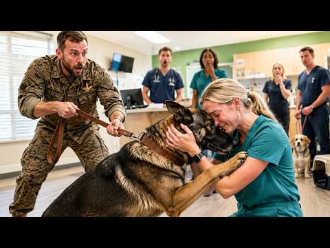 "Nobody Touches Him, He'll Bite" The SEAL At The Clinic Smirked—Until The Vet Tech Knelt And His ...