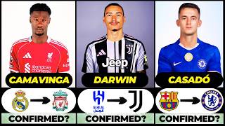 🚨 NEW CONFIRMED TRANSFERS & RUMOURS! 🚨🔥 ft. Darwin, Camavinga, Casado... etc Content