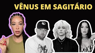 COMO AMA A VÊNUS EM SAGITÁRIO + Exemplo de famosos screenshot 4
