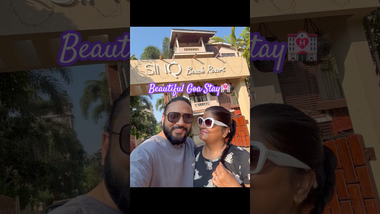 Day 2 Goa Morning 🌅 #goa #stay #family #couple #sidrosy #travel #top #top10 #beach #shorts #hotel