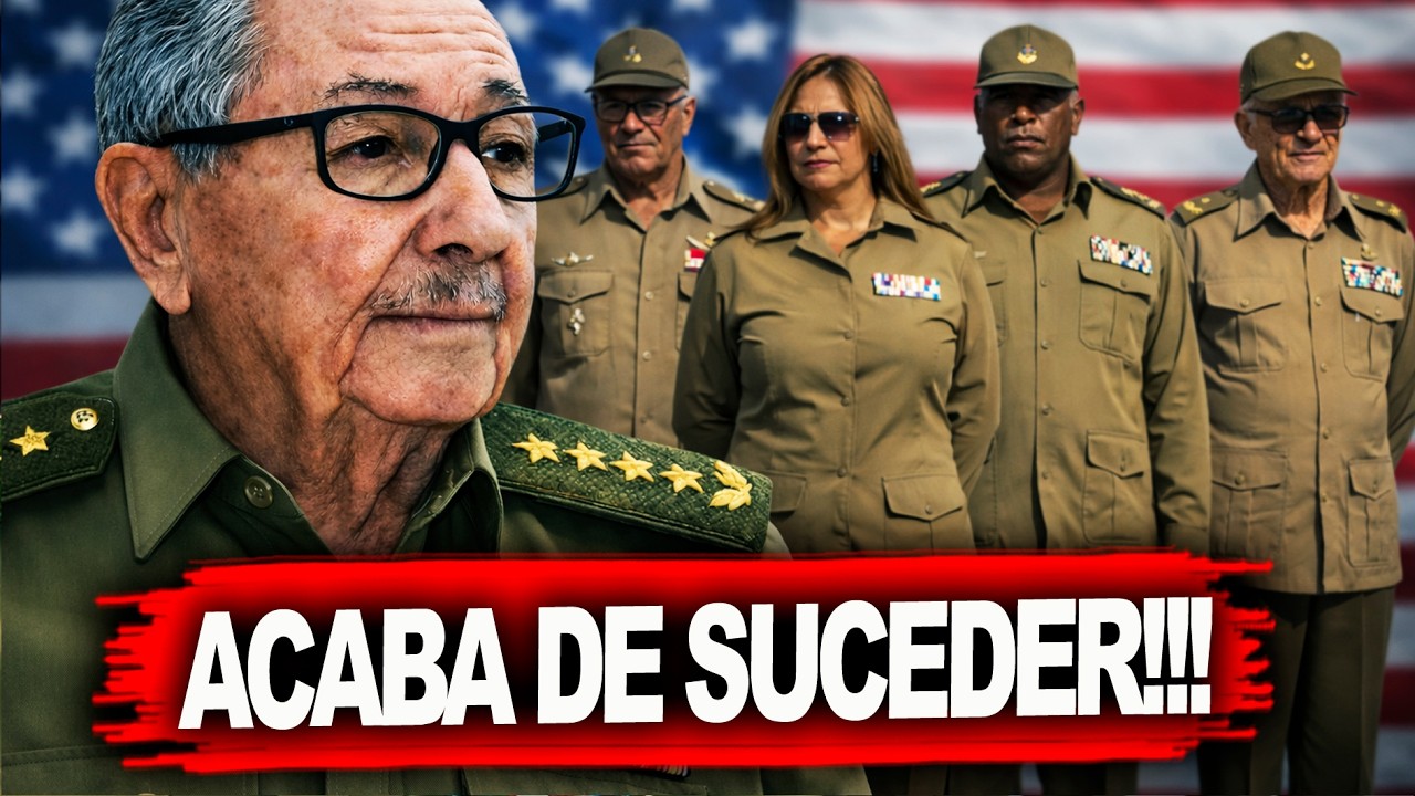 Raul Castro FURIOSO escapó de CUBA familia del GENERAL de BRIGADA! ⚠️