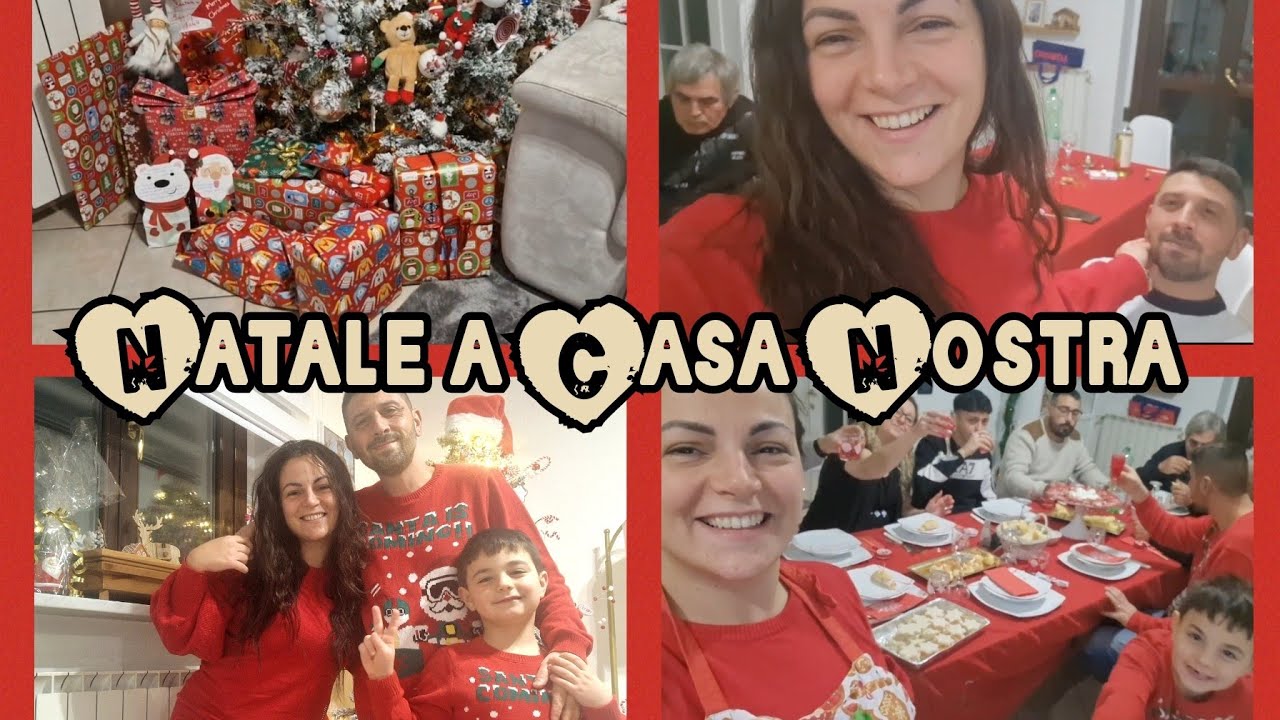 Il Natale a Casa nostra 🎄la Nostra Vigilia e apriamo insieme i regali🎁