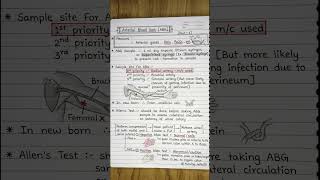 INTRUSTING THINGS ABOUT ABG part -1Important PYQs #nursing #medical #virel #youtubeshorts #abg