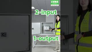 4P 600A Manual Transfer Switch Panel: Safe Power Switching, Built to Last. #mts #cabinet