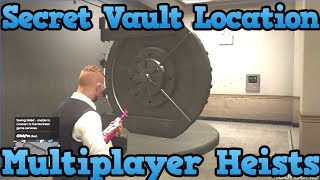 Gta 5 Online Secret Bank Vault Tutorial How To Get Inside The Bank Gta V Multiplayer