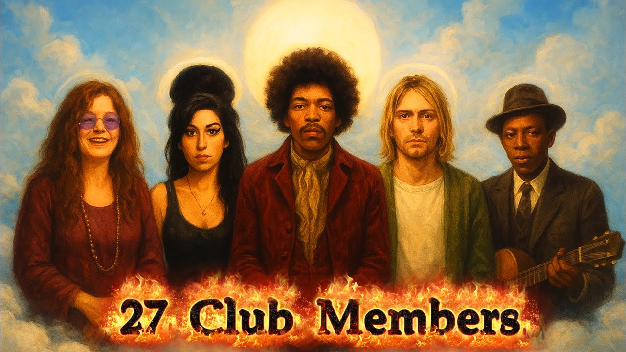 Prominent members of the 27 Club with short Bio with Cause Of Death